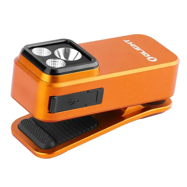 Olight Oclip Pro 500lm Uzlādējams Lukturītis Oranžs