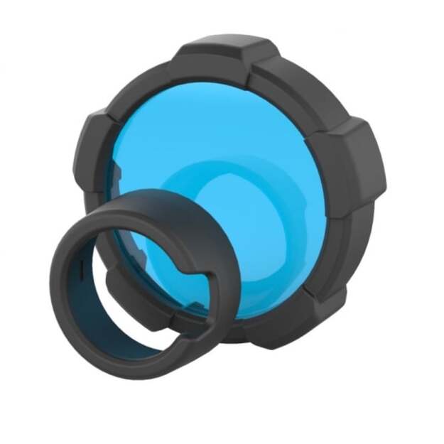 Mėlynas filtras MT18 žibintuvėliui (85.5mm)