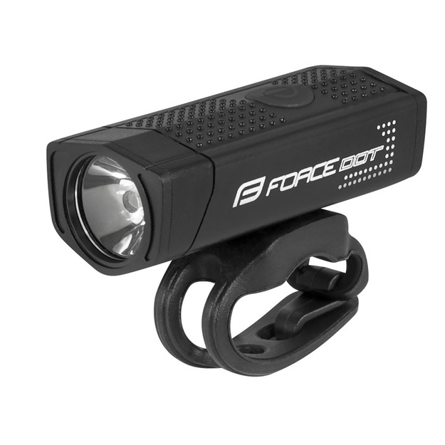 Front light FORCE Dot 300LM USB (black)
