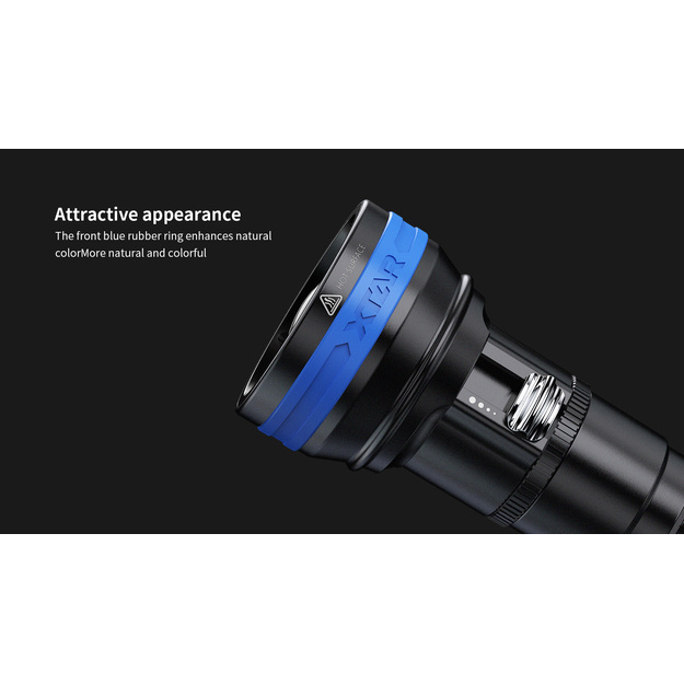 XTAR D06 1200lm flashlight for diving