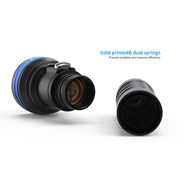 XTAR D06 1200lm flashlight for diving