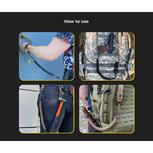 Эластичный ремень EDCX с петлей -Army green - 2208