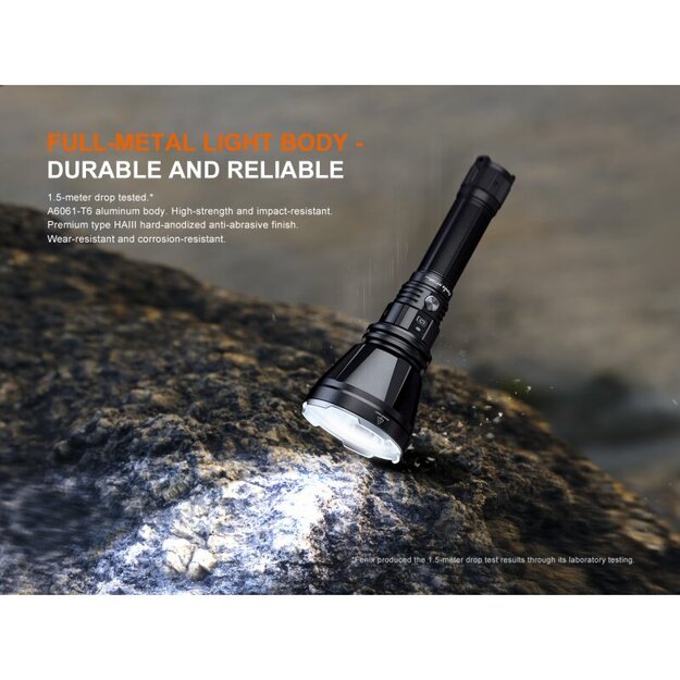 Fenix ​​​​​​HT18R V2.0 LED prožektors ar metēju