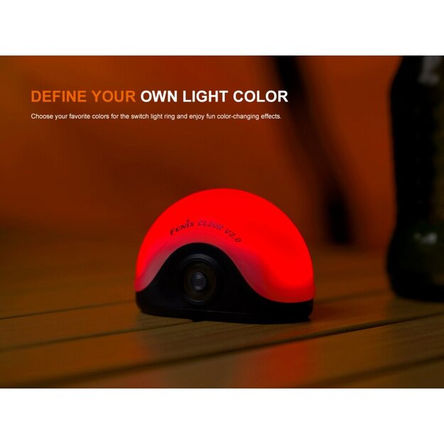 Fenix CL20R V2.0 LED Kempinga Laterna Zaļa