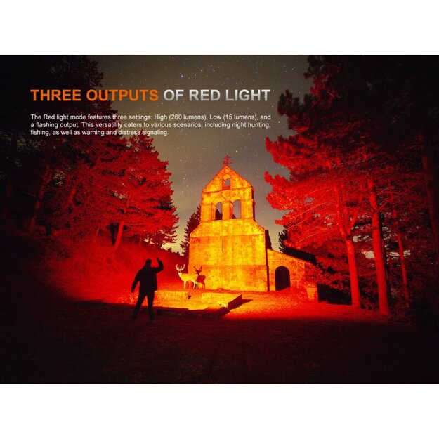 Fenix ​​TK35R-Red Limited Edition LED lukturis