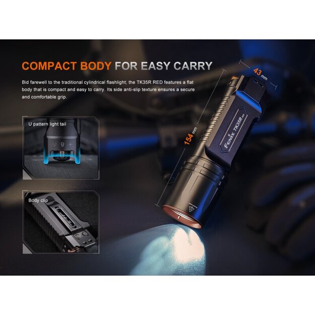 Fenix ​​TK35R-Red Limited Edition LED lukturis