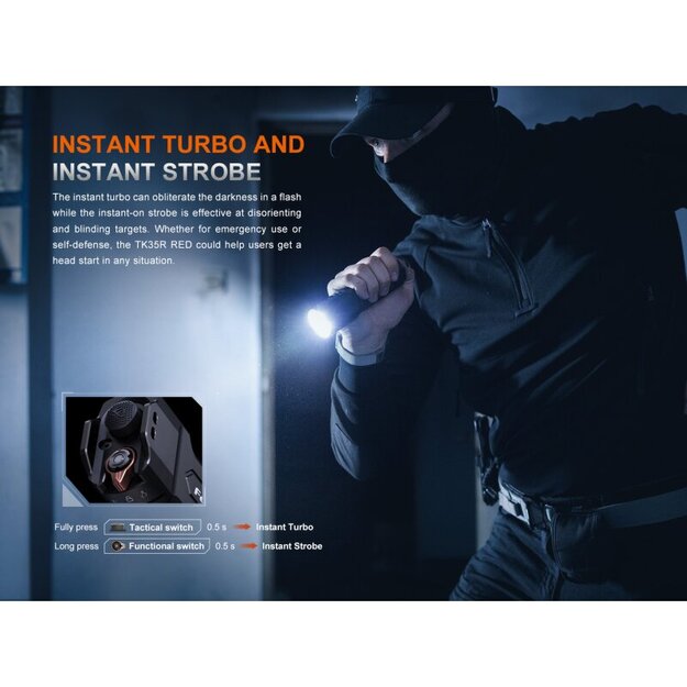 Fenix ​​TK35R-Red Limited Edition LED lukturis