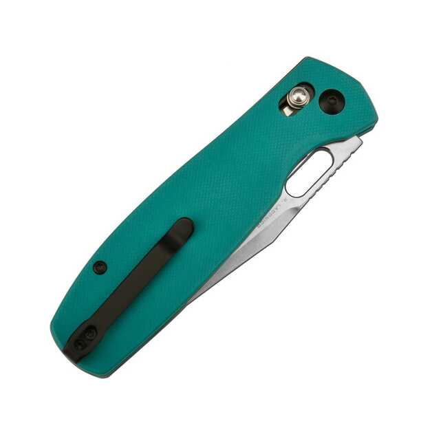 CJRB Cutlery Prado saliekamais nazis Aqua Green G10 J1936-AG