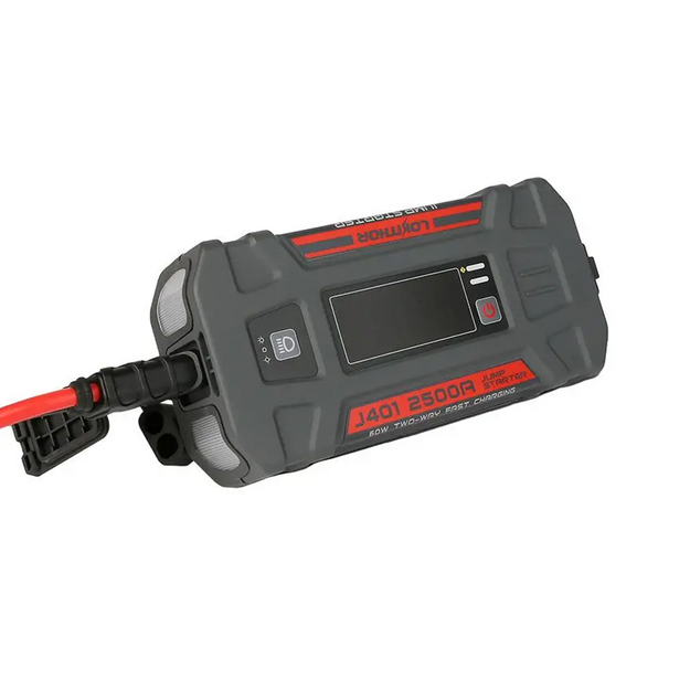 Lokithor J401 automa&scaron;īnas palaidējs / ārējais akumulators 2500A 12V 74Wh