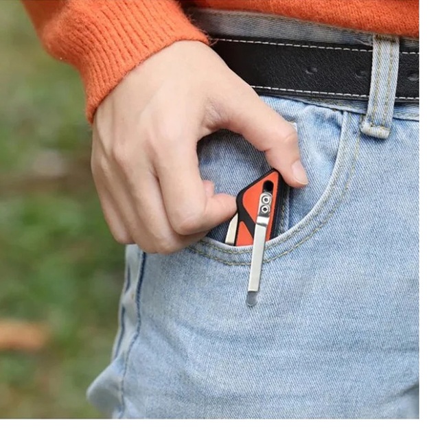 Складной нож Roxon K2-S35VN &mdash; оранжевый