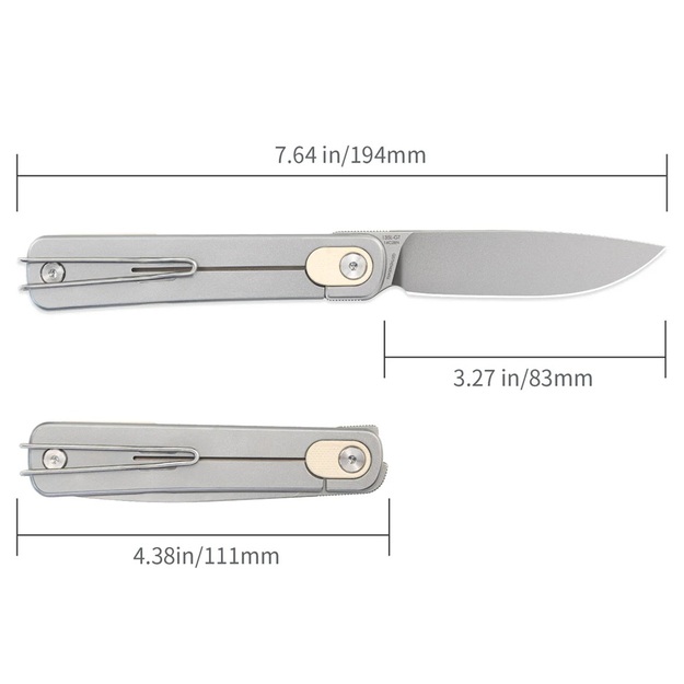 SRM 135L-GT folding knife