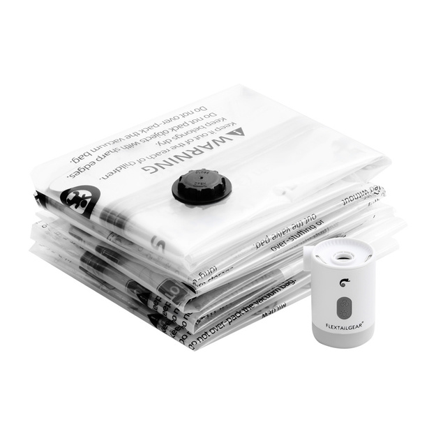 Flextail S vacuum storage bags
