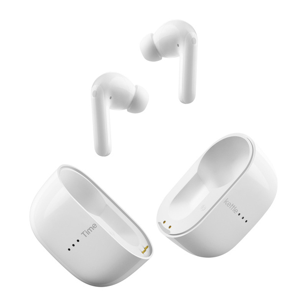 TIMEKETTLE M3 Offline Translation Earbuds (White)