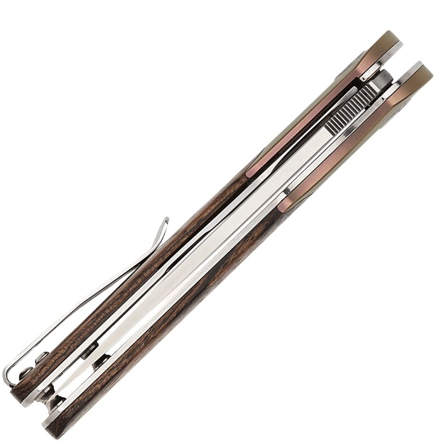 Petrified Fish Hourglass Складной нож Sandalwood and Titanium PFP09SAWO 