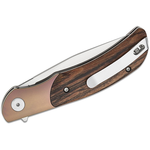 Petrified Fish Hourglass Складной нож Sandalwood and Titanium PFP09SAWO 