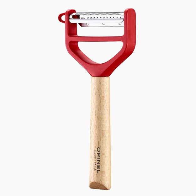 Opinel peeler T-Duo Wood Red