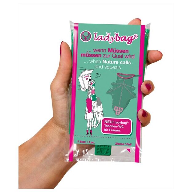 Pocket travel toilet for women Ladybag