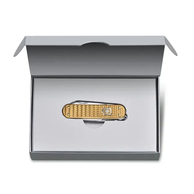 Victorinox Classic Precious Alox kabatas nazis - Brass Gold 0.6221.408G