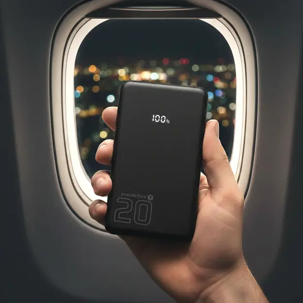 everActive ārējais akumulators (Power Bank)  Energy Bank EB-22QB  20 W 20 000 mAh