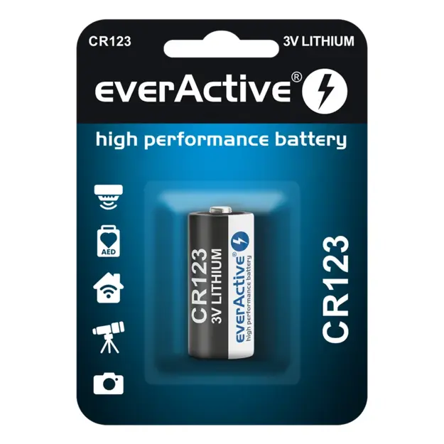 EverActive CR123 lithium photo battery