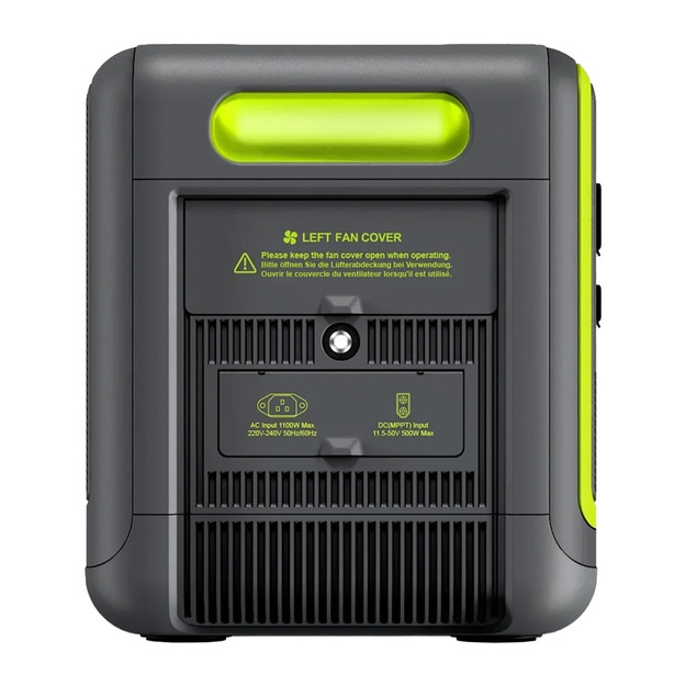 Pārnēsājamā elektrostacija FOSSIBOT F2400, 2400W (zaļa)