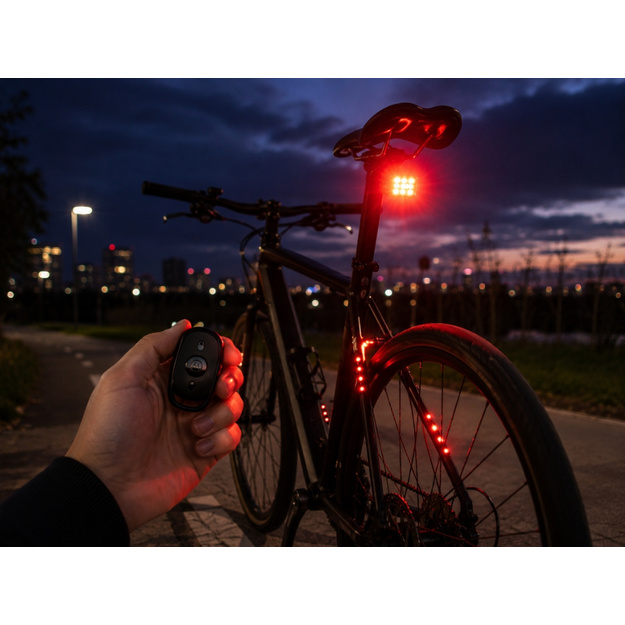 LED RGB stroboskopiskās gaismas ar tālvadības pulti &ndash; 2 GAB. KOMPLEKTS