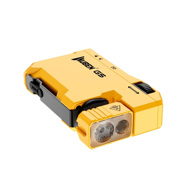WUBEN G5 edc flashlight 400lm, yellow