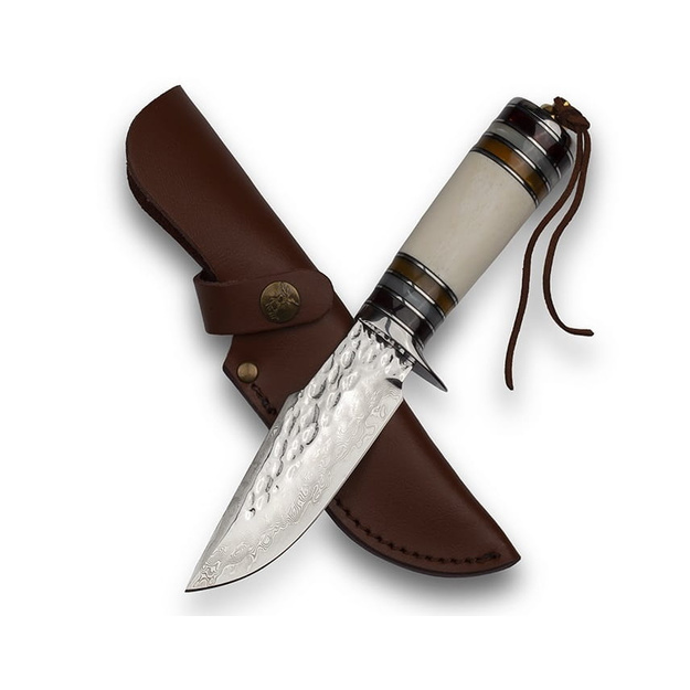 TAKOMA Damascus Hunting Knife N-952