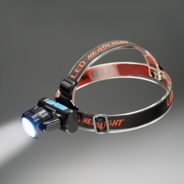 Tiross galvenais lukturis 2W LED / 3W COB, 150 lm, 1200mAh TS-1960