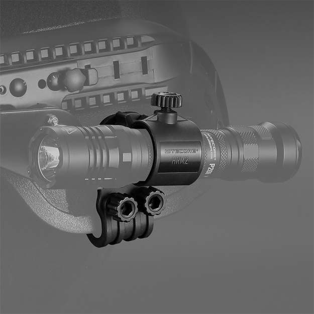 Nitecore HRM2 universāls lukturī&scaron;u turētājs ķiverei