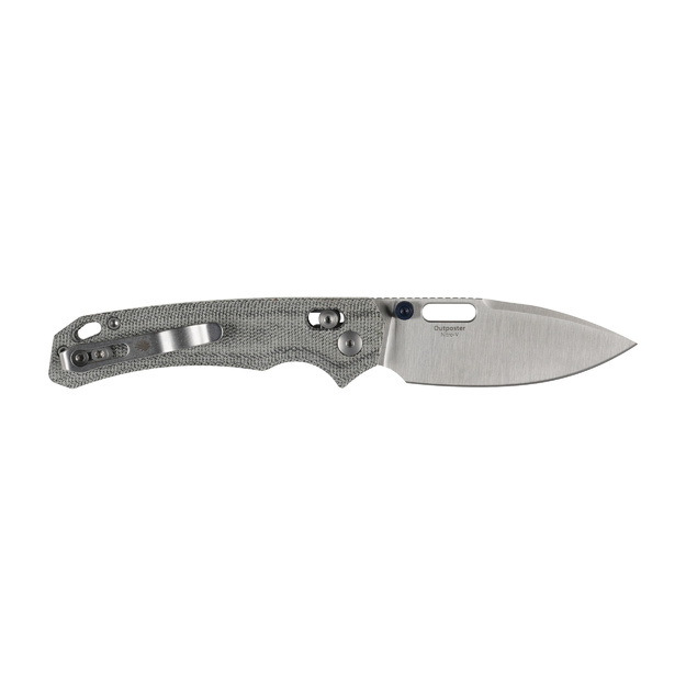 Kizer Outposter saliekamais nazis V3802CDA1 Pelēks Micarta Nitro-V