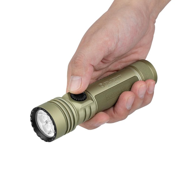 Тактический поисковый фонарь Olight Seeker Ultra 4800лм оливково-зеленый