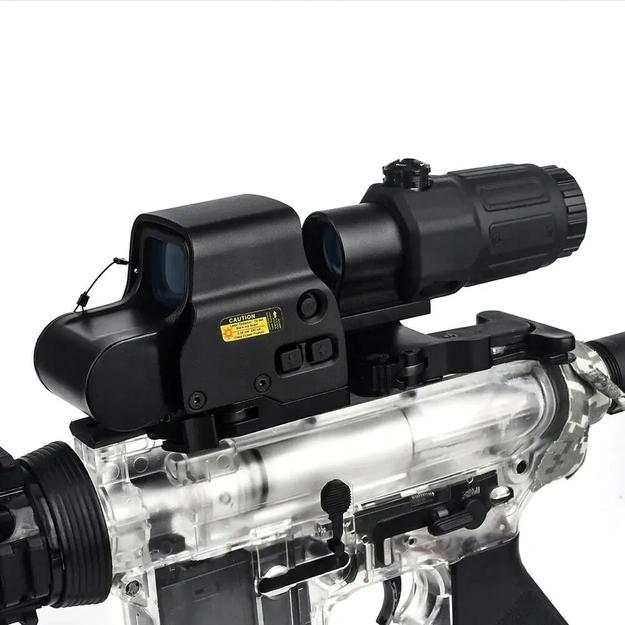 Holographic 558 Sight and G33 3x Magnifier Combo Set with Flip-to-Side Mount