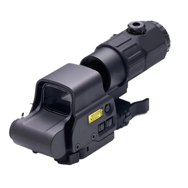 Holographic 558 Sight and G33 3x Magnifier Combo Set with Flip-to-Side Mount