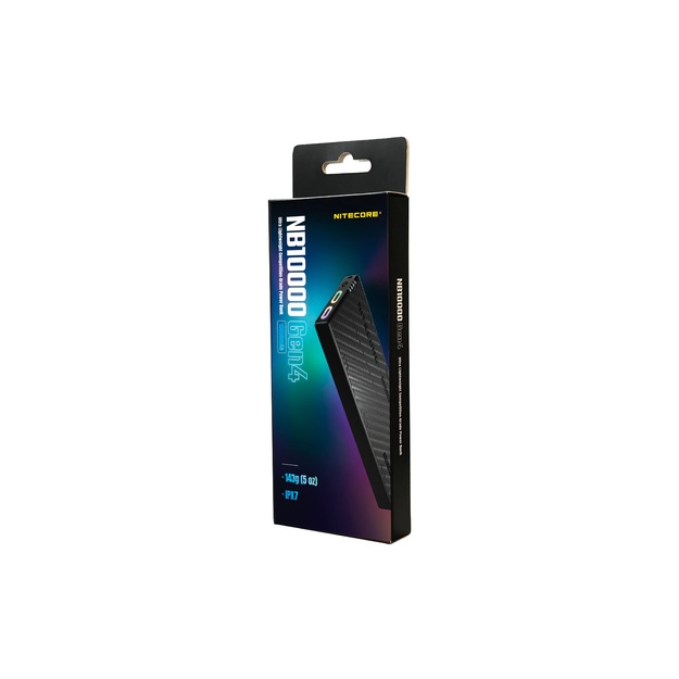 Сверхлегкий внешний аккумулятор Nitecore NB10000 Gen4 емкостью 10000 мАч