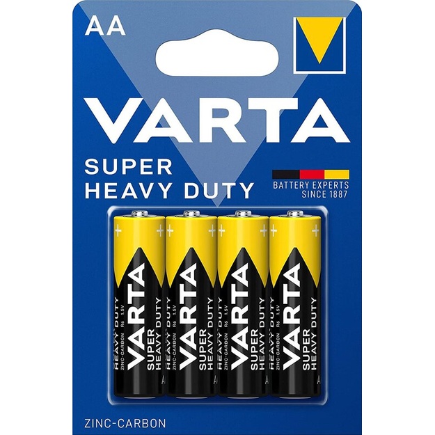 VARTA Super heavy duty AA, 4 pcs.