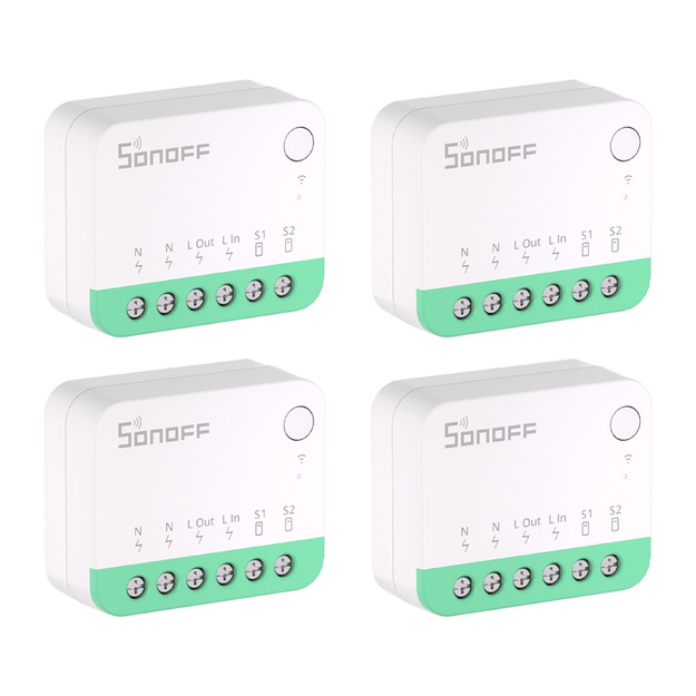 SONOFF MINIR4M (Extreme) Matter Switch 4-Pack