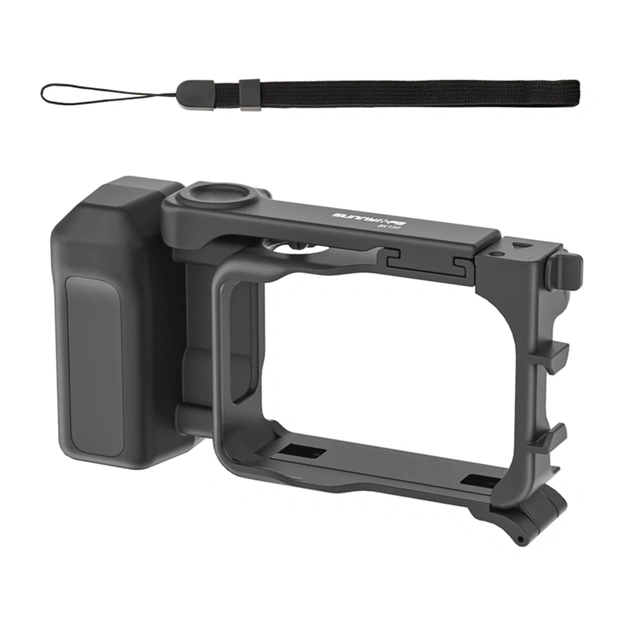 Sunnylife Vlogging Kit for Insta360 GO Ultra - Lanyard &ndash; Cold Shoe (Black).