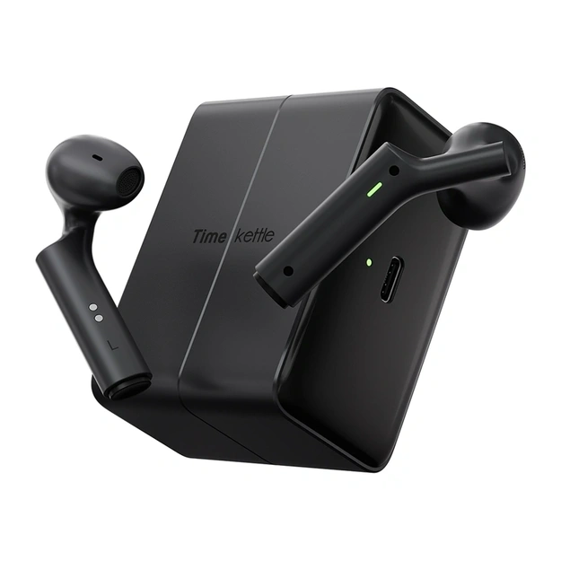 TimeKettle W4 Plus TWS Translation Earbuds (Black)