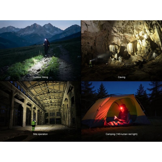 Fenix HM75R Pro Magnesium Multi-Led Headlamp