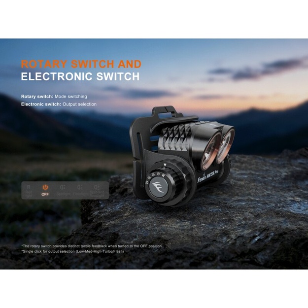 Fenix HM75R Pro Magnesium Multi-Led Headlamp