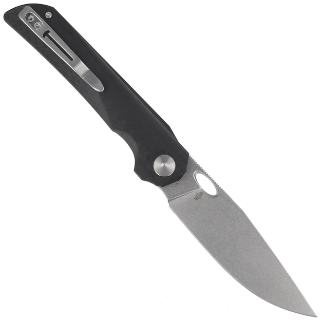 Saliekamais nazis Bestechman Smuga Black G10, Stonewashed AEB-L (BMK22A)