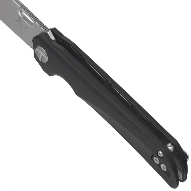 Saliekamais nazis Bestechman Smuga Black G10, Stonewashed AEB-L (BMK22A)