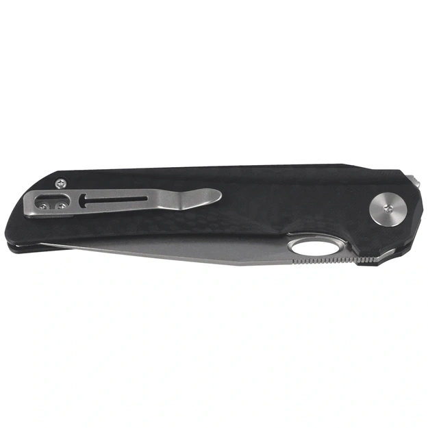 Saliekamais nazis Bestechman Smuga Black G10, Stonewashed AEB-L (BMK22A)