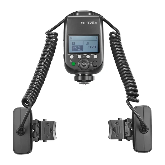 Dual-head macro flash GODOX MF-T76 for Canon