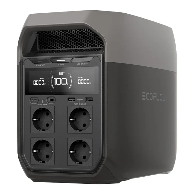 EcoFlow DELTA 3 portatīvā elektrostacija