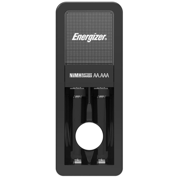 Energizer Mini akumulatoru lādētājs + 2 x R6/AA 2000 mAh baterijas