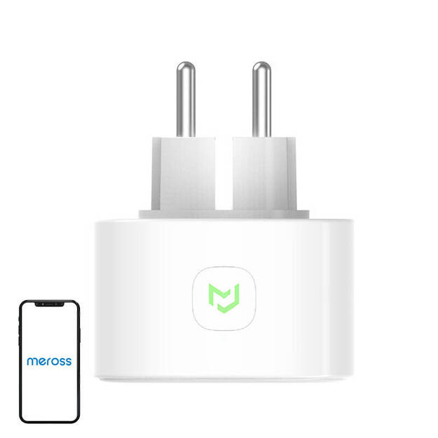 Viedā kontaktdak&scaron;a WiFi MEROSS MSS210EU (HomeKit)