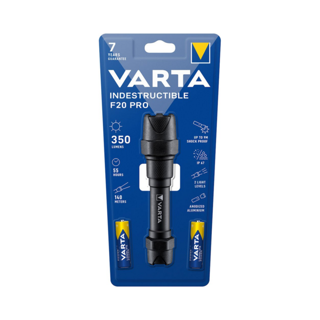 Varta F20 PRO 6W 2AA 18711 Indestructible lukturis
