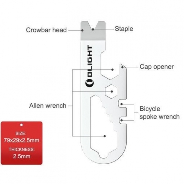 Olight daudzfunkciju rīks